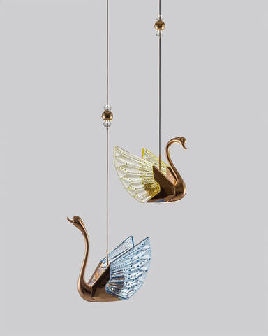 Люстра Swan Yellow
