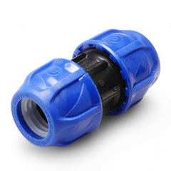 Муфта ПНД ПЭ соединительная 25 (15/210)