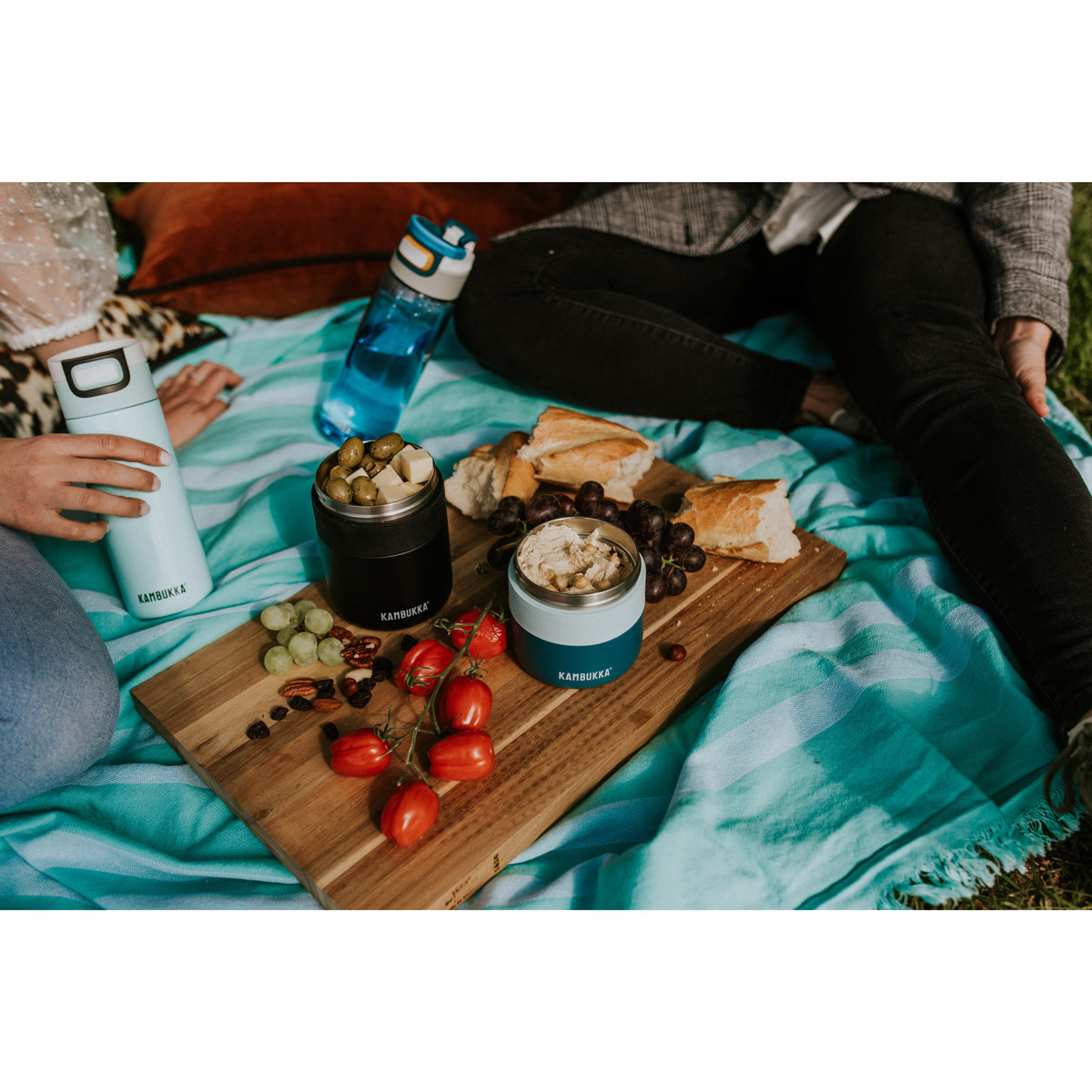 Термо ланч-бокс Kambukka Bora (400 мл), Темно-бирюзовый, арт. 11-06007 - фото 4