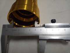 Внешний стакан пера вилки для Honda CBR 600 RR 2007-2012. Золотой