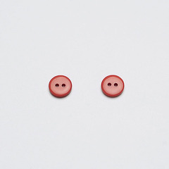 Пуговицы/На прокол/В7311 11мм красный