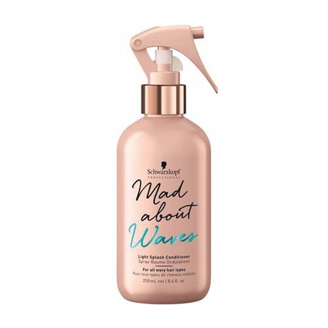 Легкий несмываемый кондиционер для волнистых волос Schwarzkopf Mad About Waves Light Splash Conditioner