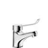 Delabie 2221L Механический смеситель для раковины, В.60 без тяги, гигиенич. рычаг