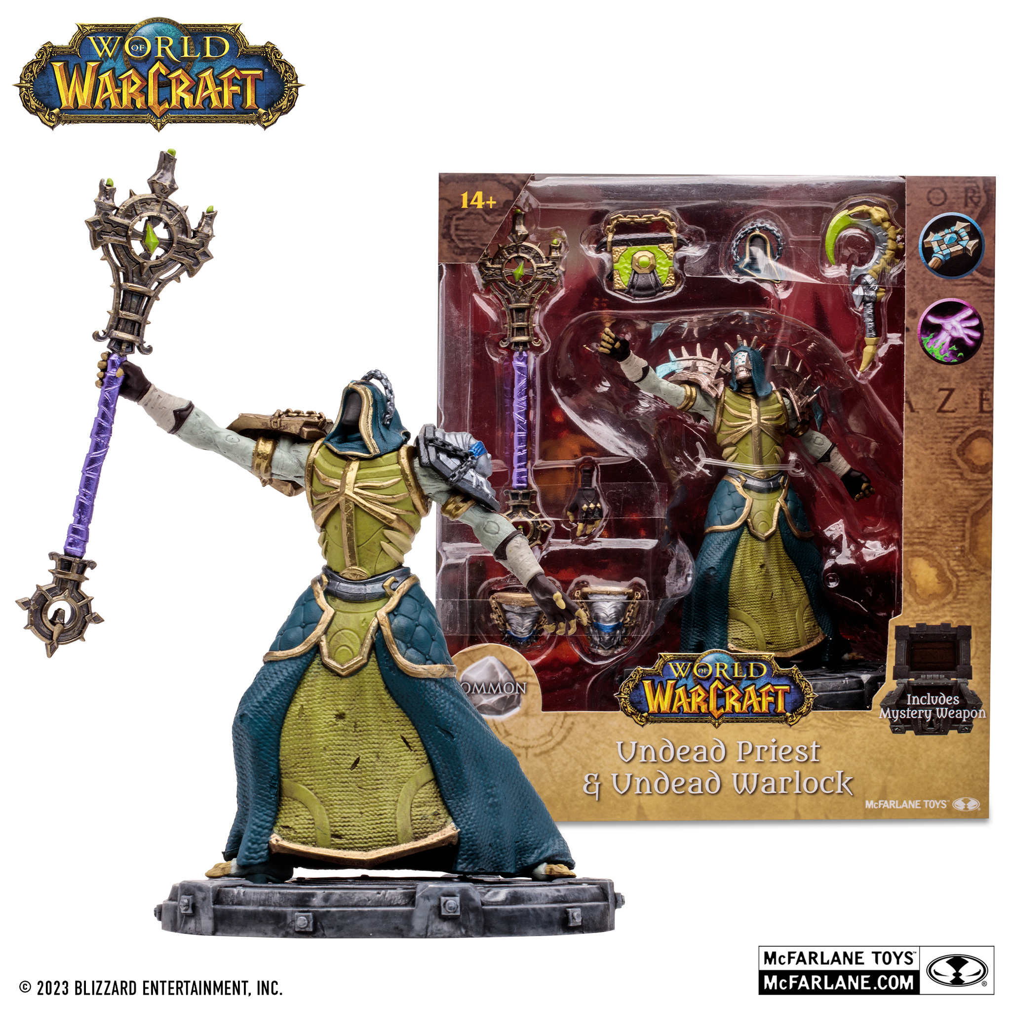 Фигурка McFarlane Toys World of Warcraft: Undead Priest & Undead warlock  (Common) – купить за 5990 руб | Чук и Гик. Магазин комиксов