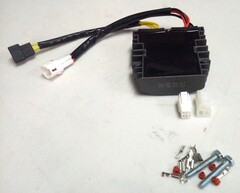 Реле-регулятор для Suzuki GSX-R 600, GSX-R 750, GSX-R 1000, GSX-S 750, GSX 650 F/1300 B-King, Boulevard VL1500, Boulevard  VZ800/VL800, GSF 1250 Bandit, VStrom 650, SV 650, SFV 650 Gladius, Hayabusa GSX 1300 R