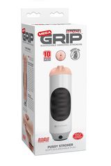 Мастурбатор-вагина Extreme Toyz Mega Grip Vibrating Stroker Mouth - 