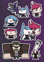 Фирменные Стикеры Аркейн №2