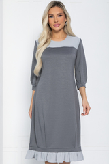 Платье Бостон (серое) П12507-10 LT Collection