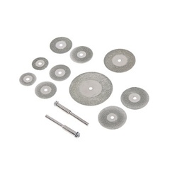 Круг отрезной мини с алмазным напылением 12шт/упак