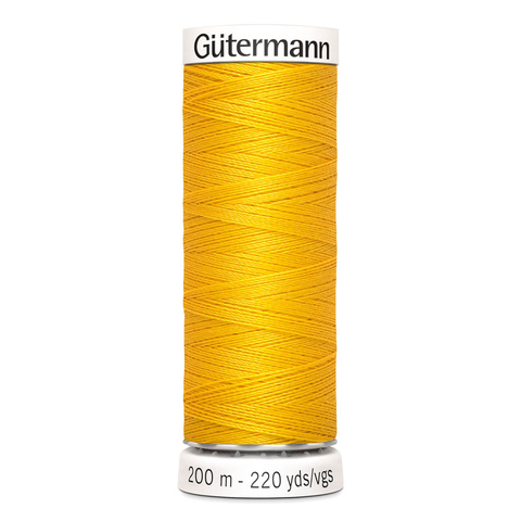 Нитки швейные Gutermann Sew-All 100/200 м (106 т.желтый)