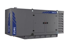 Дизельный генератор Hertz HG 824 DC в кожухе