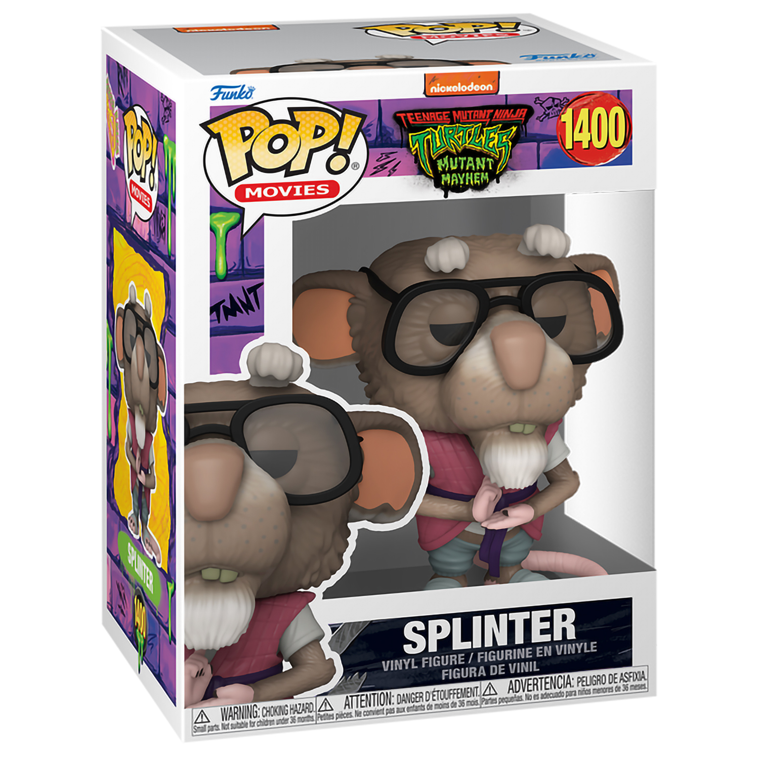 Фигурка Funko POP! Movies TMNT Mutant Mayhem Splinter (1400) 72342» за 2  190 ₽ – купить за 2 190 ₽ в интернет-магазине «Книжки с Картинками»