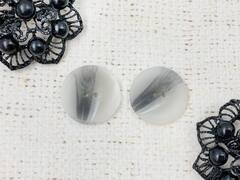 Пуговицы, d 2,1 см, серый