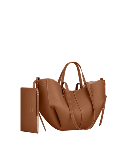 Сумка Polene Cyme Mini EDITION TEXTURED CAMEL