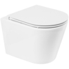 Унитаз безободковый подвесной BelBagno FLAY-R BB053CHR