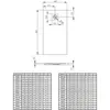 Radaway HKF160100-54 Kyntos F 160x100 black black