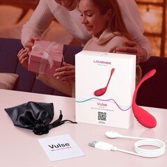 Фрикционное виброяйцо Vulse Lovense с управлением через приложение, работающее в режиме Handfree