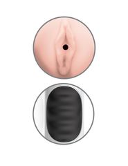 Мастурбатор-вагина Extreme Toyz Mega Grip Vibrating Stroker Mouth - 