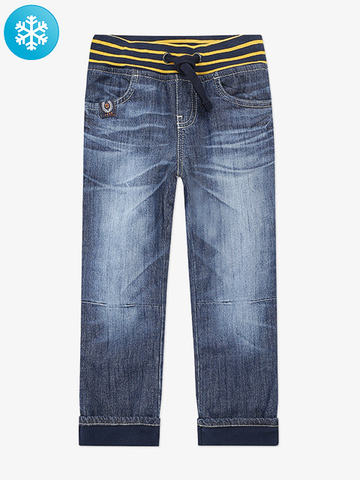 BWB000014 джинсы для мальчиков утепленные, медиум