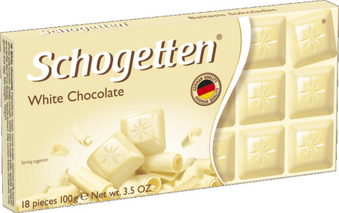 Шоколад белый Schogetten White 100 гр
