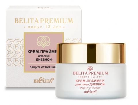 Belita Premium Крем-праймер для лица дневной Защита от морщин 50мл Белита