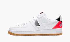 Air Force 1 Low "NBA White Crimson Gum"