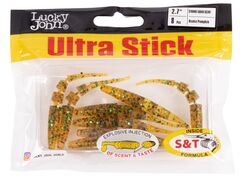 Мягкая съедобная приманка LJ Pro Series Ultra Stick 2.7 in (68 мм), цвет PA19, 8 шт