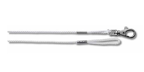 Шнурок Victorinox с карабином, 50 sm, White (4.1877)