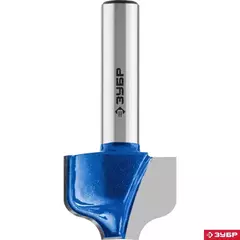 ЗУБР 23.8 x 16 мм, радиус 4.8 мм, фреза пазовая фасонная №2, Профессионал (28741-23.8)