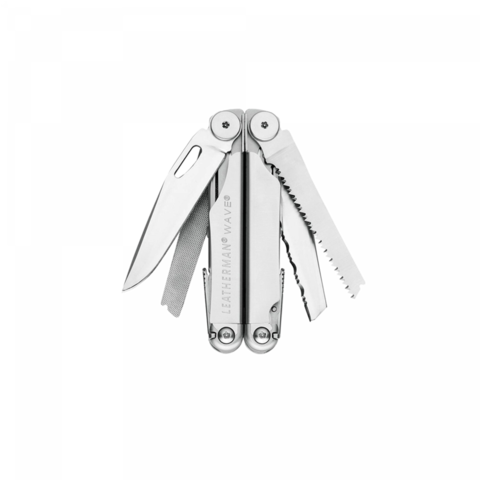 Мультитул Leatherman Wave Plus 17 функций, серебристый (832524)