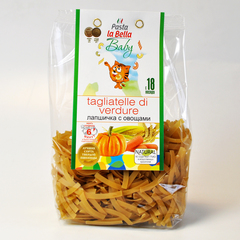 ЛАПШИЧКА С ОВОЩАМИ  Pasta la Bella BABY 250 г