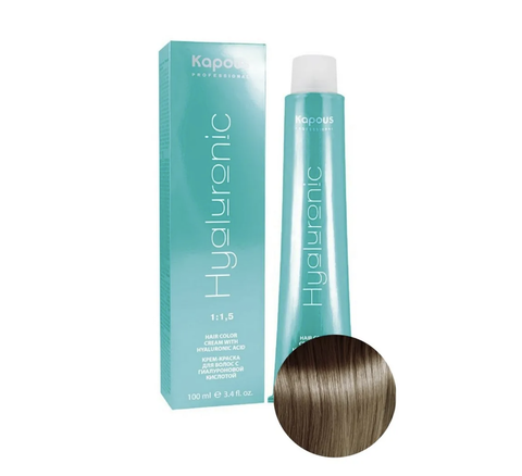 Hyaluronic Acid HY 8.0 Светлый блондин Крем-краска для волос с Гиалуроновой кислотой 100мл (Kapous)
