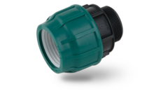 Муфта ПЭ 90х3" НР