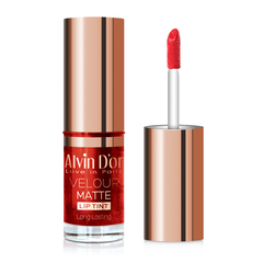 Alvin D`or AD-54 Тинт для губ стойкий с матовым финишем velour matt lip tint  тон 01клюква