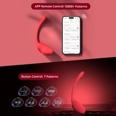 Фрикционное виброяйцо Vulse Lovense с управлением через приложение, работающее в режиме Handfree