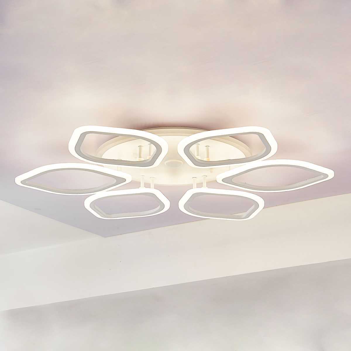 Потолочная светодиодная люстра Citilux Ромби Смарт CL236A160E