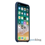 Silicone Case iPhone X/XS Blue Cobalt «Синий кобальт»