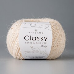 Classy, пряжа с люрексом и пайетками, шелк-5%, мериносовая шерсть-20%, нейлон-30%, норка-45%, 50 гр, 240 м, чайная роза