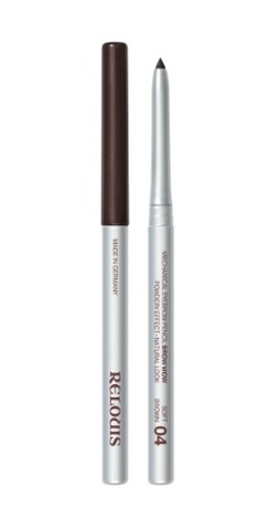 RELOUIS Карандаш для бровей механический BROW WOW тон 04 Soft Brown (Германия)