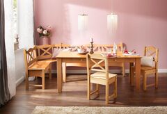 Обеденная группа Ванда стол 180х90 и скамья 151х241