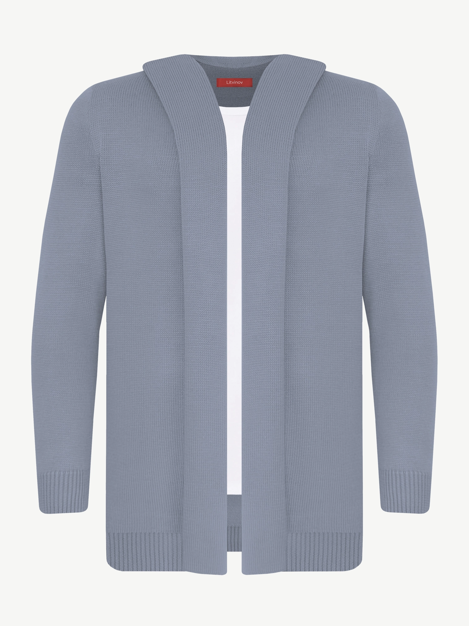 Кардиган с капюшоном из кашемира