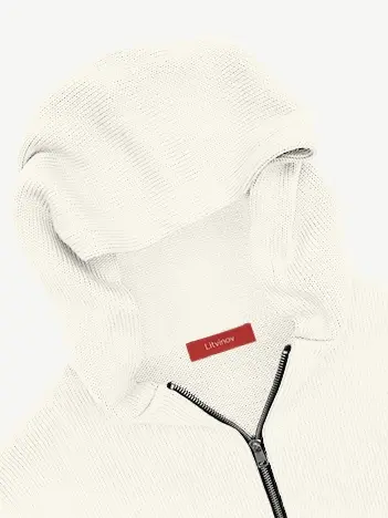 Толстовка на замке из кашемира