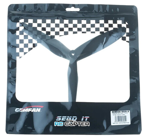 Пропеллер Gemfan Cinelifter 1050 10X5X3 трёхлопастной (2CW+2CCW)