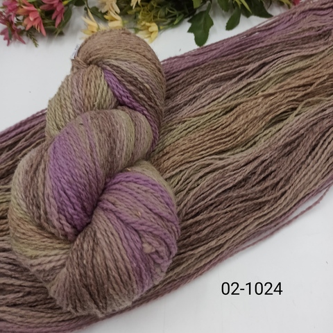 Дундага 6/2 шерсть секционного окрашивания 02-1024