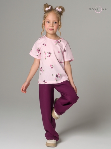 Костюм Лето букетик принцессы роза-слива