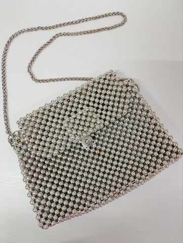 Сумка серебряные бусы Shine