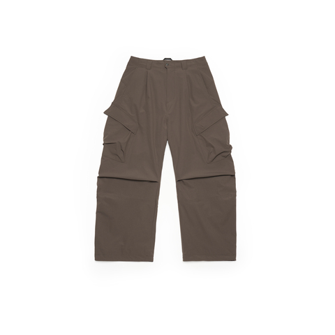 Брюки Nothomme Blue Monte Curved Blade Flannel-Lined Trousers "Taupe Brown"