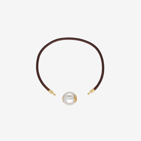 Подарочный комплект Majorica: ремешок и жемчужина для браслета Zindis