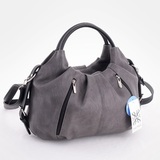 Сумка Саломея 357 македония серый + черный