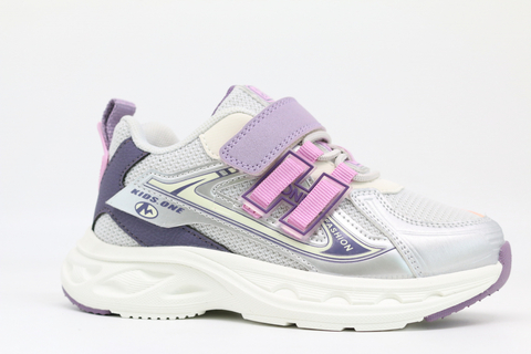 Капика кроссовки текстиль(серебряный) 26-30  721190-1